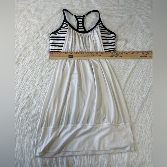 Lululemon | No Limits Tank | White / Twin Stripe Black / Black - Picture 6 of 8